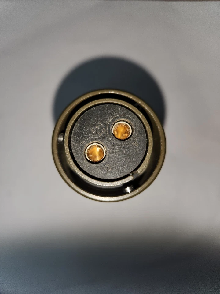 ITT CANNON CA3106E24-9SB CONNECTOR PLUG FMALE 2P SILV SLDR CUP - Image 4 of 4