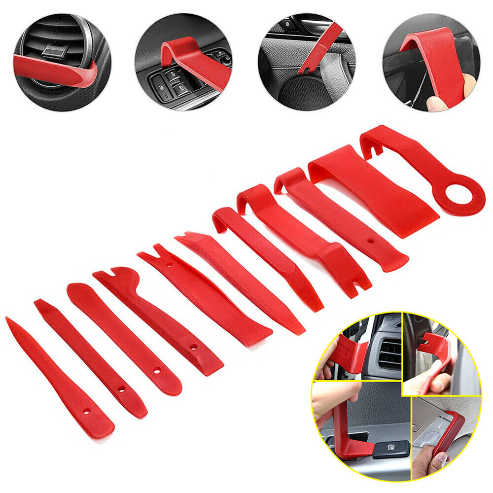 11x Auto Tür Verkleidung Werkzeug Demontage Zierleistenkeil Ausbau Innenraum Set