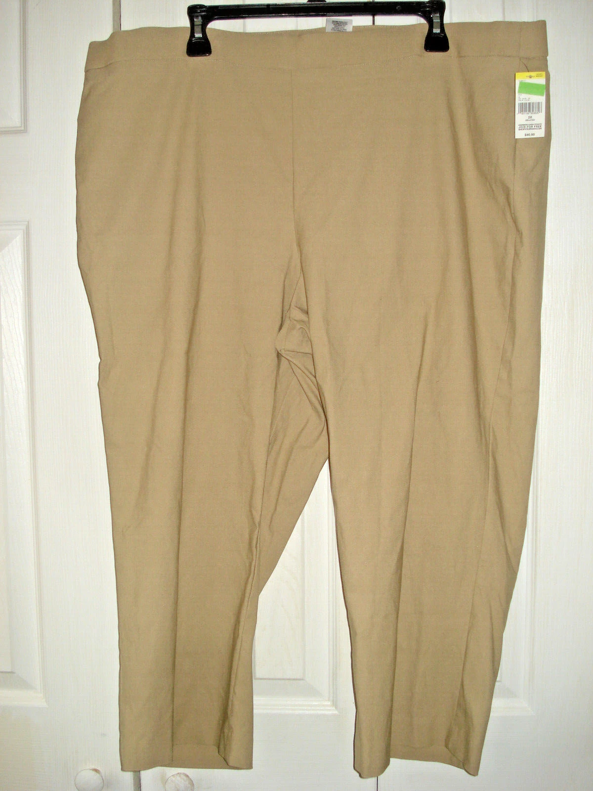 Ladies Plus Tummy Control Capri Pants Size 2X Laura Scott NEW