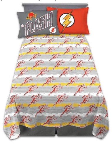 The Flash DC Comics 3 PC Twin Sheets - Picture 2 of 7