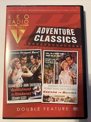 Rko Classics Double Feature Appointment In Honduras+ Escape To Burma DVD R0-ALL