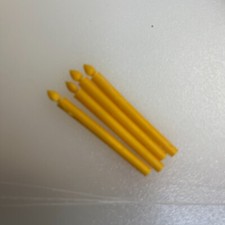 2" candles toy plastic 4 included