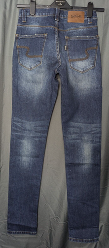 Schott - TRD1913.3 - Mens - Stretch - Slim Fit - Blue Jeans - W28L" L34.3" BNWT - Picture 10 of 12