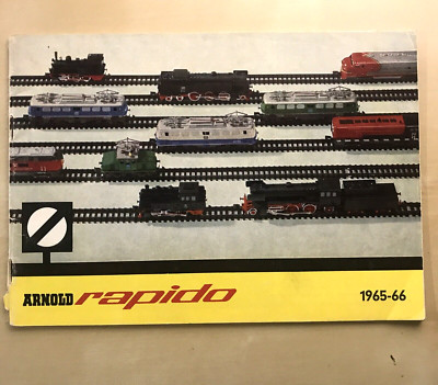 ARNOLD RAPIDO Katalog 1965-66. Züge Eisenbahnen Sammeln