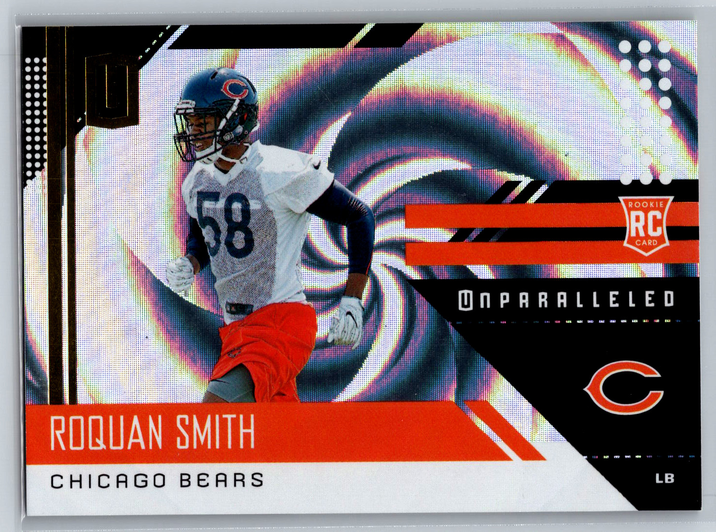 Roquan Smith Panini Unparalleled #238 Whirl