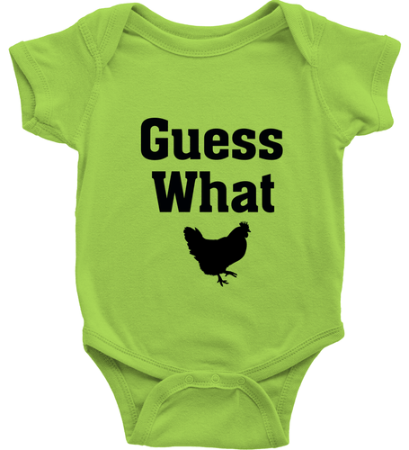 Toddler Kids Tee Youth T-Shirt Baby Bodysuit Funny Pet gift Guess What Chicken - Picture 29 of 30