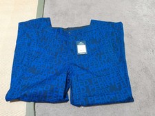 Brand New with Tags Fred Perry Bold Spell Out Print Trousers Size W34 32L New 