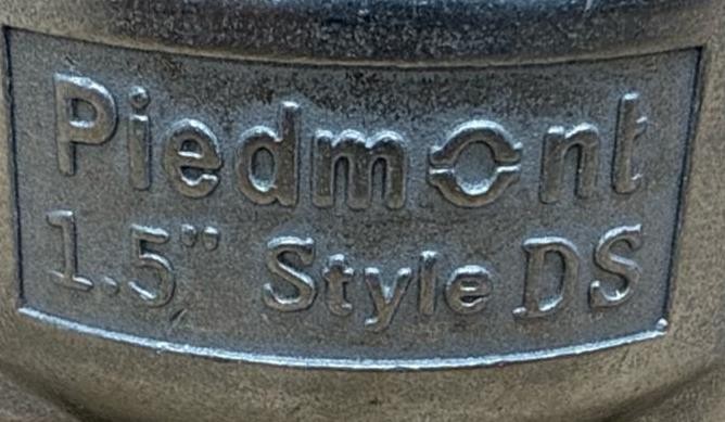 NEW Piedmont 1.5" DS Stainless Super Duplex Industrial 1.5" Coupling CE8MN EPD