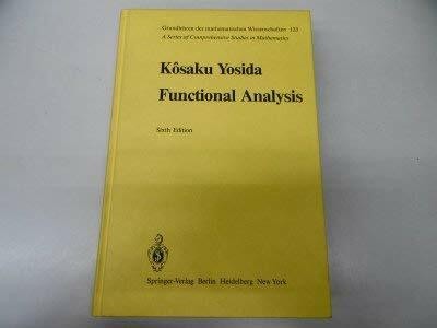 Functional Analysis (Grundlehren Der Mathematischen Wissenschaften) Buch -