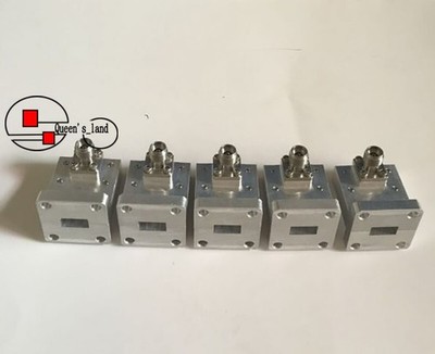 Qty:1pc Waveguide Coaxial Adapter Converter 17.6-26.7GHz BJ220 (WR42) *gb