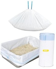 Cat Litter Box Liners: 36" x 18" Large Cat Litter Box 10 Count Pack of 1