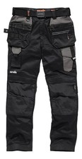 Scruffs Pro Flex Mens Holster Multi-Pocket Cordura Stretch Workwear Trousers