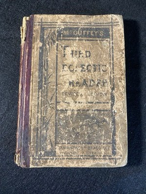 McGuffey Third Eclectic Reader Revised Edition 1879 Van Antwerp Illustrated 