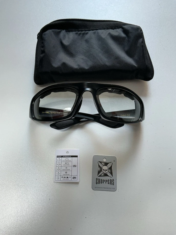 Chopper Bikerbrille Motorradbrille Sonnenbrille winddicht - Bild 1 von 4
