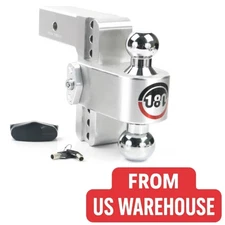 Weigh Safe CTB6-2.5 180° Hitch Aluminum 6″ Drop for 2.5″ Receiver Hitch, new