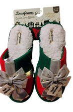 NEW Dearfoams Christmas Unisex Slippers Women's 9-10/ Men's 7-8 Gift Style