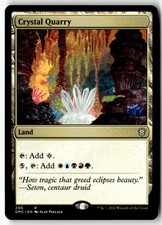 MTG Crystal Quarry Commander: Dominaria United LP Magic The Gathering
