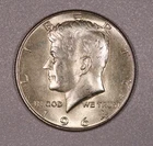 New Listing1964-P "Kennedy" Half-Dollar SILVER Coin, Almost Uncirculated Condition