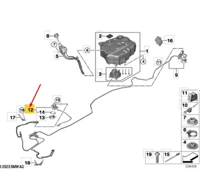 BMW 5 G60 SCR Messmodul 11787926028 NEU ORIGINAL