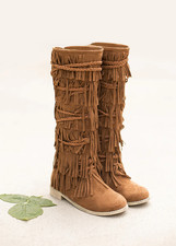 Joyfolie- Riley Boot in Nutmeg- Girls Youth Size 4