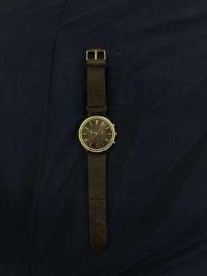 Casio Men's MTPV005GL-7B Gold Leather Japanese Quartz Fashion Watch