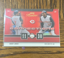 Playoff 2003 Prestige Barry Larkin Ken Griffey Jr #C-19 Reds Baseball MLB Card