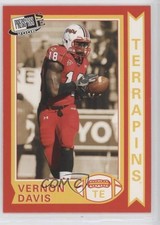 2006 Press Pass SE Old School Vernon Davis #OS9 0p6