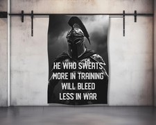 Motivational Gym Tapestry - Inspirational Weightlifting Wall Art