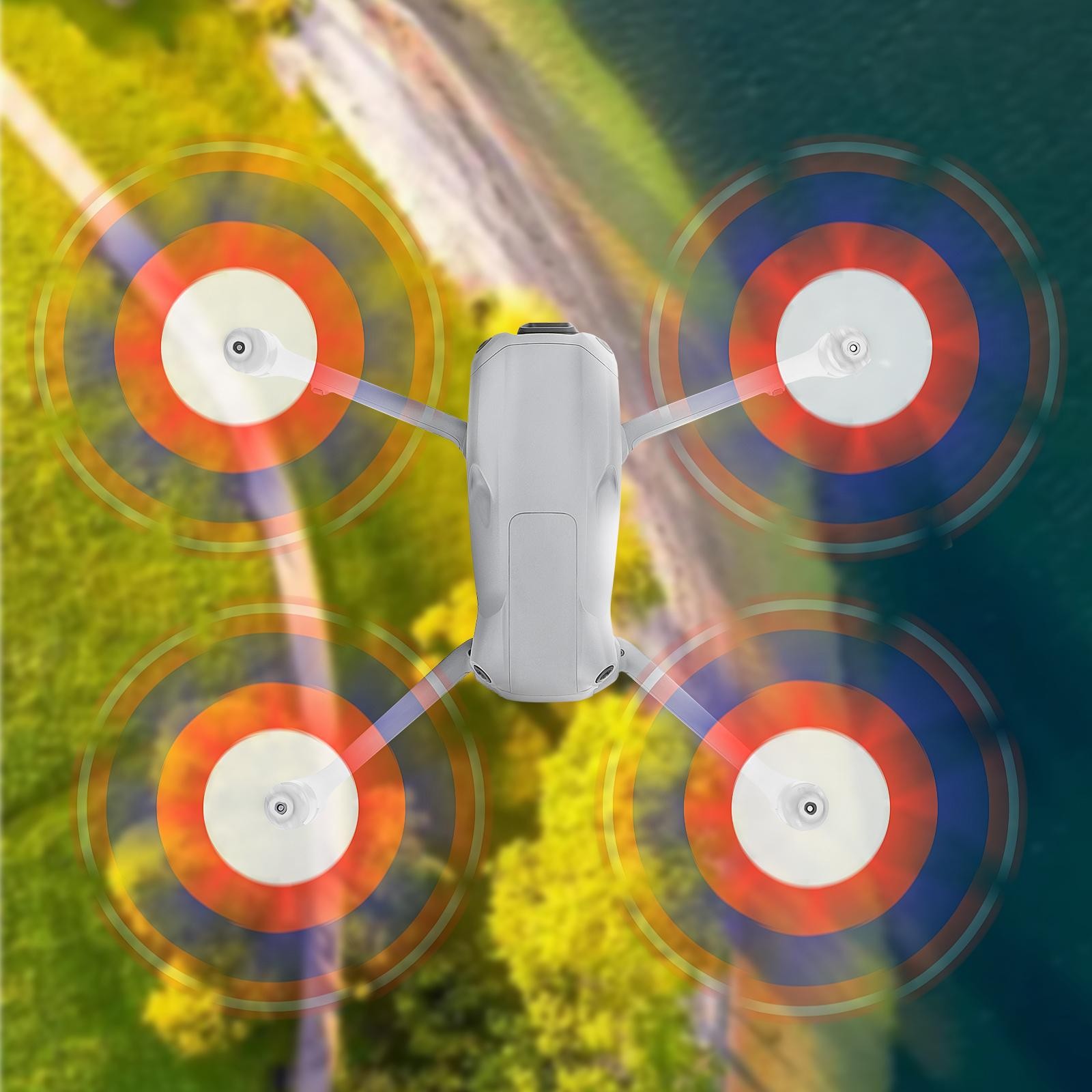 2Pair Propellers For DJI Air 3 Accessory RC Drone CW CCW Replace Accessories zz