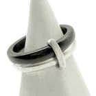 New ListingGeorg Jensen A119 Onyx Sterling Silver 925 Ring Size 5.75 Denmark Vintage