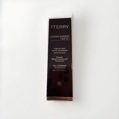 By Terry Cover-Expert Foundation # 3 CREAM BEIGE Full Coverage SPF15 35ml BNIB