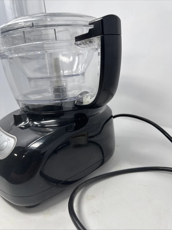 Kitchenaid Food Processor 9 Cup 72oz KFP740Black with all Accessories - Not Used - Image 3 of 4