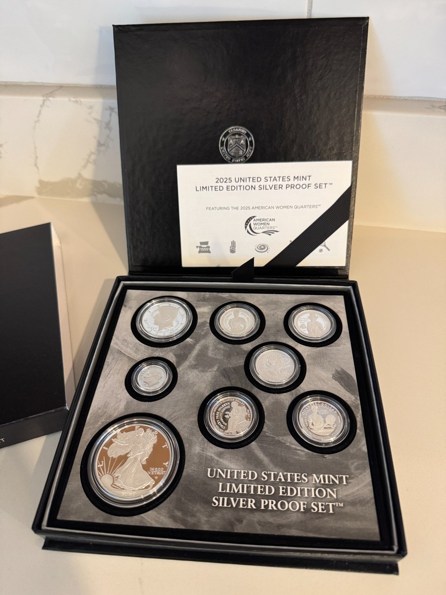 🔘 2025 S UNITED STATES MINT LIMITED EDITION SILVER PROOF SET 25RC