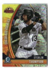 2024 Bowman Chrome #AFLS-8 Sterlin Thompson 2023 AFL Fall Stars