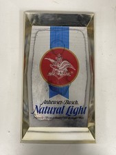 Vtg Anheuser-busch Natural Light Beer Advertising Sign (item No. 115 001)