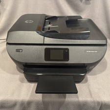 WORKS HP Envy Photo 7858 Color Inkjet Printer All-in-One Wireless Scan NO INK