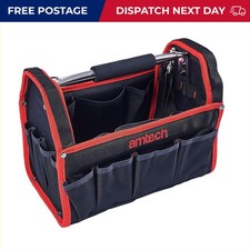 Professional Tool Tote Bag - 19 Pockets, Cushioned Handle, Waterproof Design