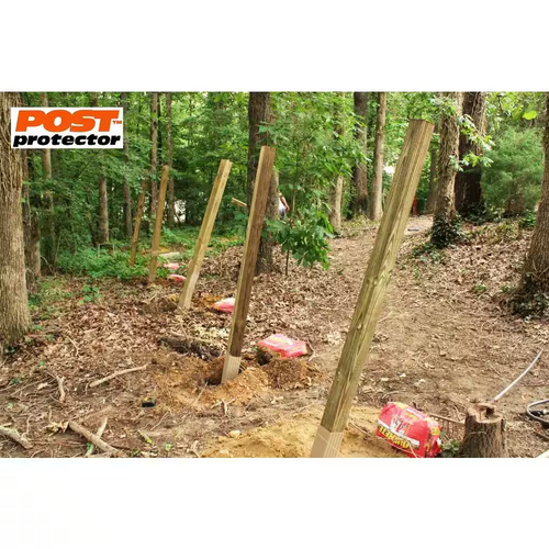 4 In. X 4 In. X 42 In. In-Ground Fence Post Decay Protection | eBay
