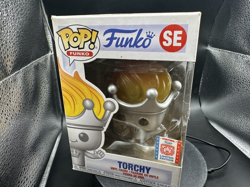 Funko Pop! Vinyl: Funko - Torchy - Funko (Exclusive) 📦 damage 