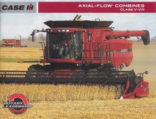 Case International Harvester(IH) Axial-Flow Combines Class V-VIII 2007 Brochure