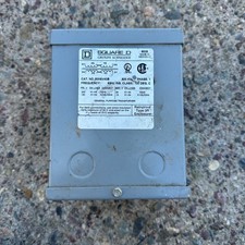 Square D 500SV43B Transformer 500VA 0.5kVA 120/240V to 12/24V NEMA 3R