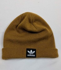 adidas Originals Grove Knit Beanie Gold Ochre Hat Standard Fit Unisex