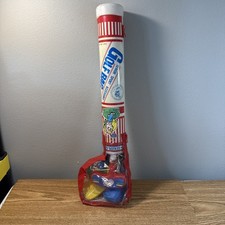 Rare Vintage Children  s Senior Sport Accessory Plastic Golf Bag Club Set