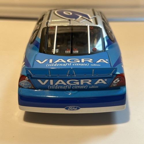 2001 Team Caliber Mark Martin #6 Viagra Pfizer Owners Series 1/24 Diecast NO BOX - Picture 7 of 22