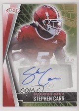 2022 SAGE Low Series Auto Red Stephen Carr #A-SC Auto 0r6v