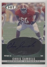 2000 SAGE Hit Auto Diamond Chris Samuels #A3 Auto 2u3