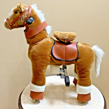 Jo Jo PooNy Horse Brown Riding Pony for Boy and Girl 3-6 Use