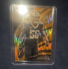 Panini 2025 Select Football Demario Davis Saints Orange Prizm #252 /399