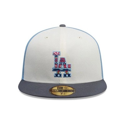 New Era 59Fifty Los Angeles Dodgers City Element Guatemala Serape UV NWT - 6 7/8