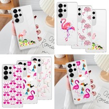 Flamingo Soft TPU Case For Samsung Galaxy S25 S23 FE A35 A54 A16 S24 Ultra Cover